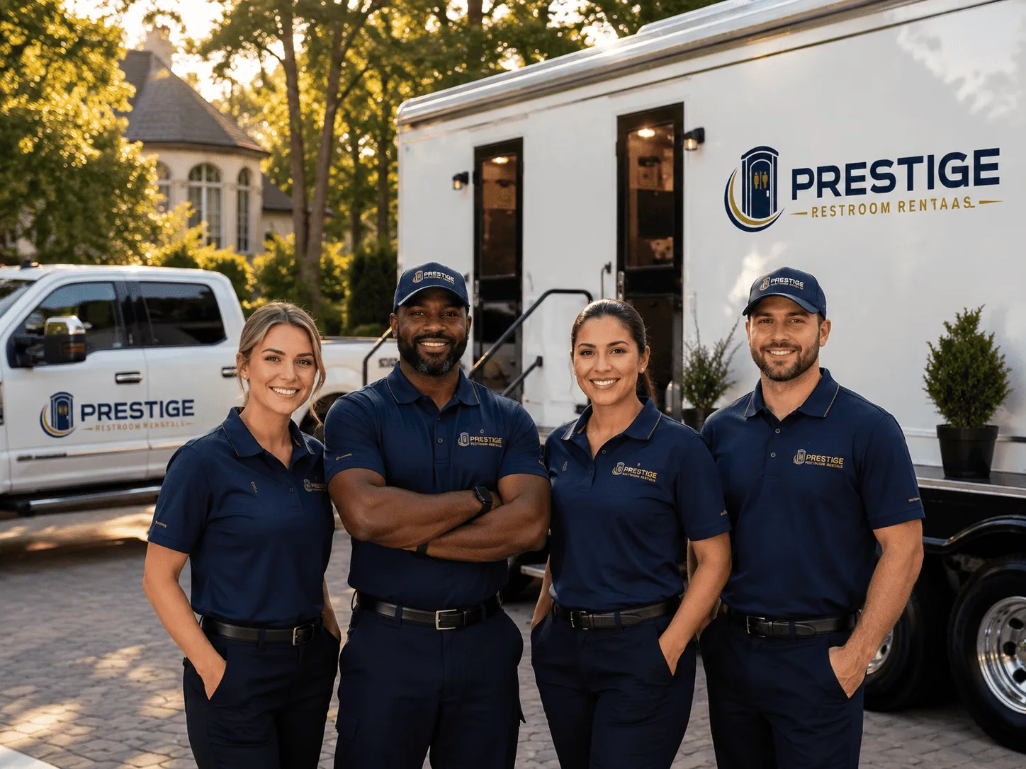 Trusted Luxury Portable Restrooms company in Easton, TX